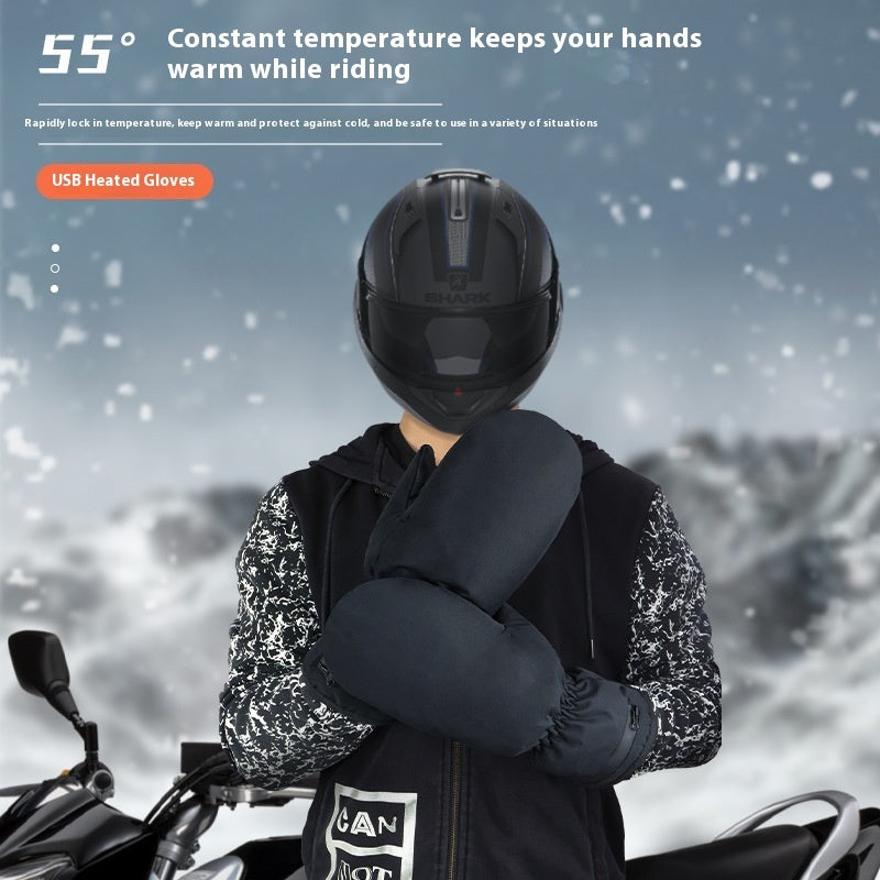 Heated Windproof Gloves