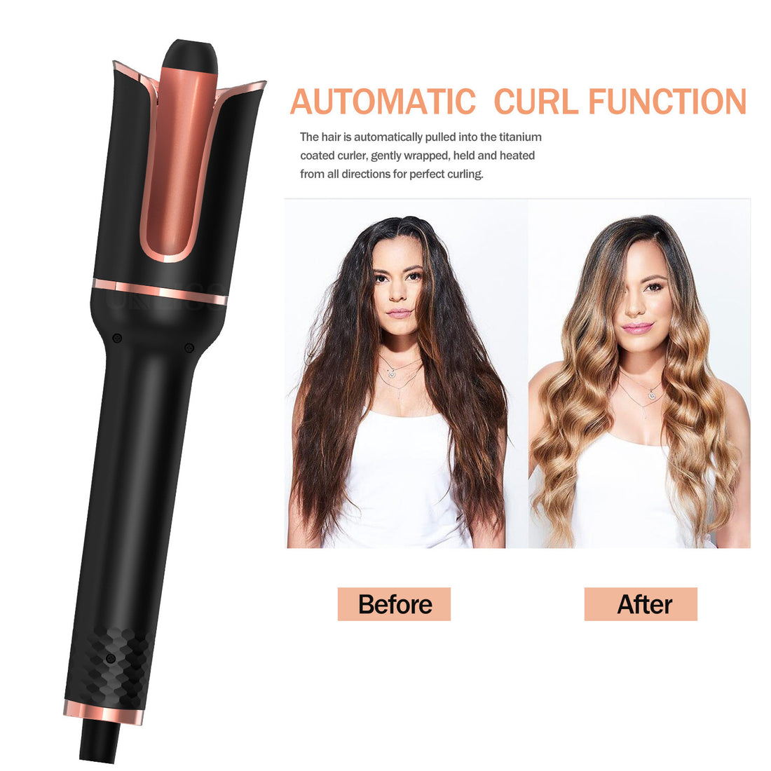 Automatic Hair Curler - Thoomass