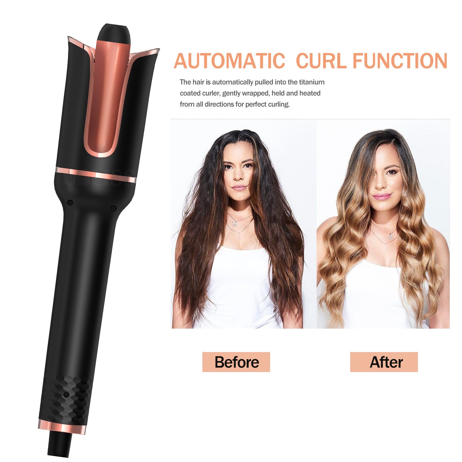 Automatic Hair Curler - Thoomass